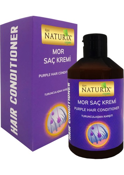 Mor Şampuan – Sarı ve Gri Saçlar İçin Sülfatsız ve Parabensiz Bakım (250 ml)
