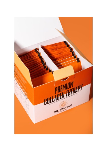Premium Collagen Therapy-30 Saşe-Tip 1 & Tip 3 , Hyalüronik Asit, Kudret Narı, Çinko, C ve D vitamini fiyatları