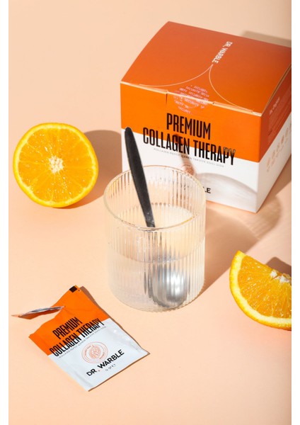 Premium Collagen Therapy-30 Saşe-Tip 1 & Tip 3 , Hyalüronik Asit, Kudret Narı, Çinko, C ve D vitamini fırsatları