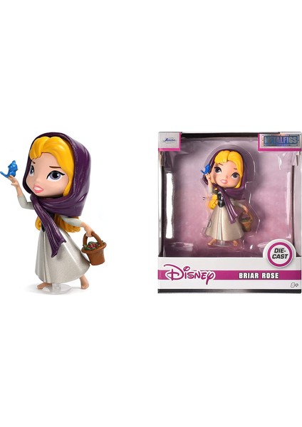 Disney, Lisanslı, Prenses Briar Rose, Klasik Metal(Die-Cast) Figürü, 4 Inç, 10CM fırsatları