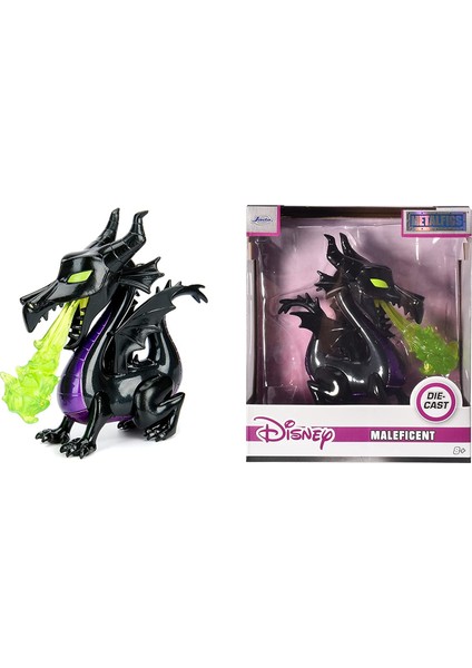 Disney, Lisanslı, Prenses, Maleficent, Klasik Metal(Die-Cast) Figürü, 4 Inç, 10CM