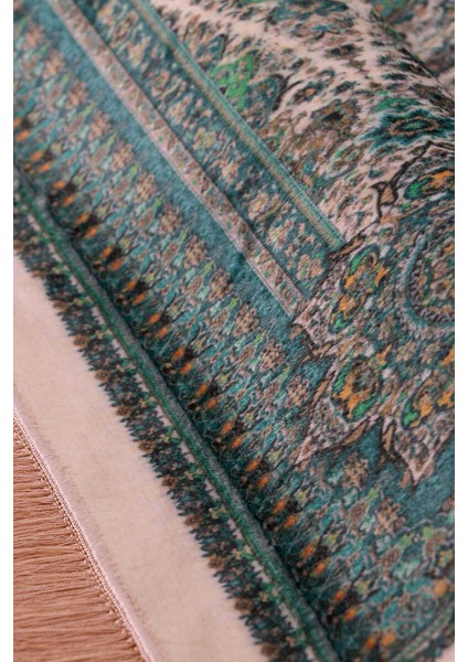 Petrol Yeşil Bambu Halı Seccade fiyatları