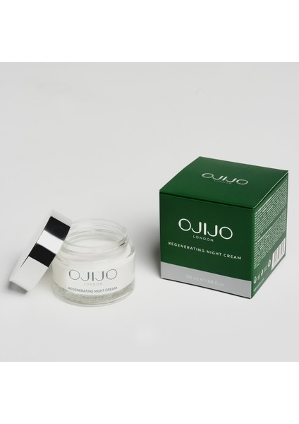 Ojijo London Tüm Cilt Tipleri Için Yenileyici Gece Nemlendirici Bakım Kremi 50 ml