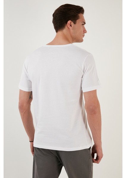 Pamuk Regular Fit Bisiklet Yaka T Shirt Erkek T Shirt 5902622 indirimleri