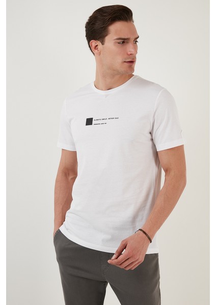 Pamuk Regular Fit Bisiklet Yaka T Shirt Erkek T Shirt 5902622