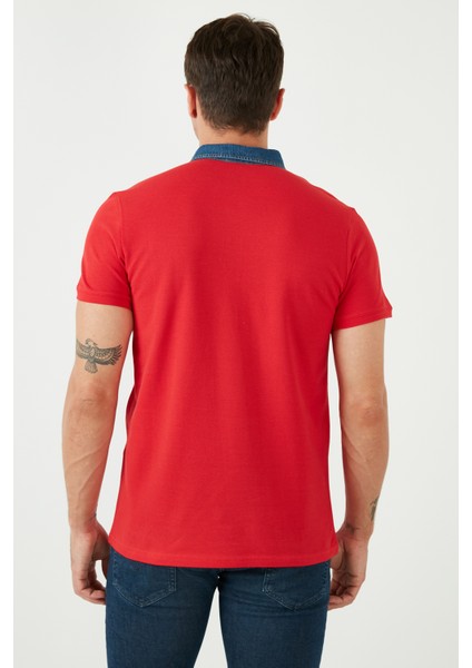 % 100 Pamuk Polo T Shirt Erkek Polo 5902134