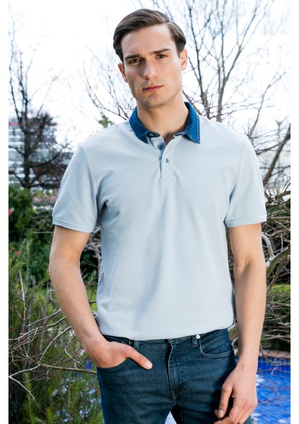 Pamuk Polo T Shirt Erkek Polo 5902134