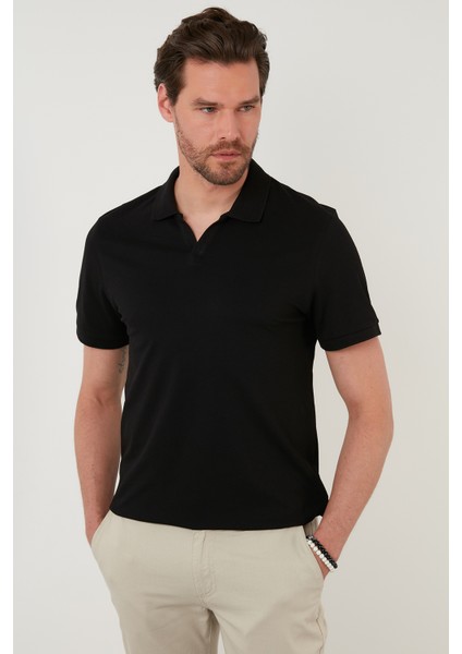 Slim Fit Pamuklu Polo T Shirt Erkek Polo 5902141