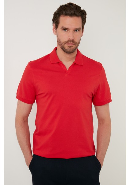 Slim Fit Pamuklu Polo T Shirt Erkek Polo 5902141