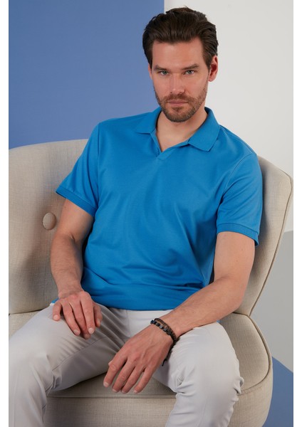 Slim Fit Pamuklu Polo T Shirt Erkek Polo 5902141 fiyatları