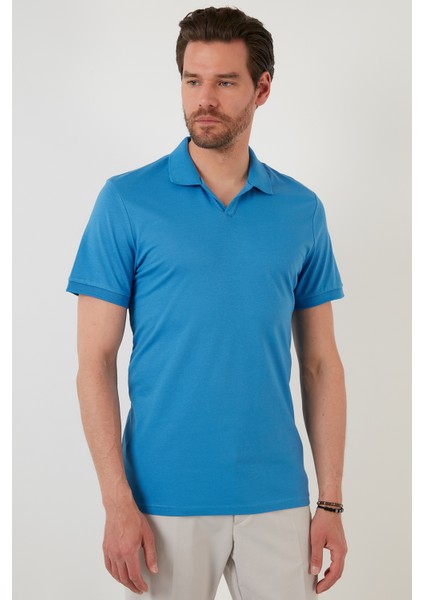 Slim Fit Pamuklu Polo T Shirt Erkek Polo 5902141