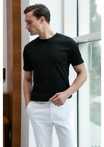 Pamuk Regular Fit Bisiklet Yaka T Shirt Erkek T Shirt 5902407