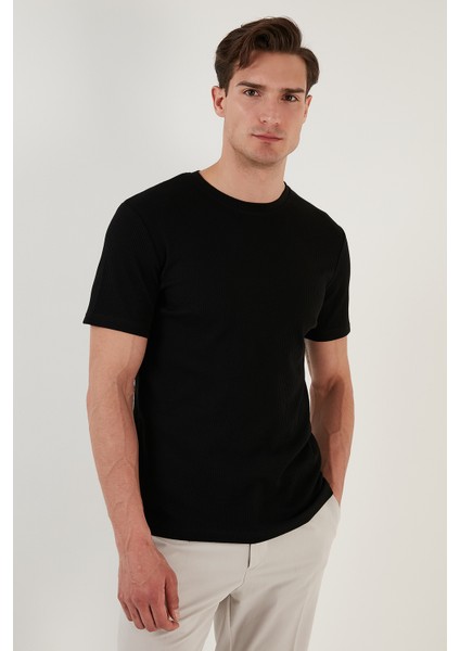 Pamuk Regular Fit Bisiklet Yaka T Shirt Erkek T Shirt 5902407 modelleri