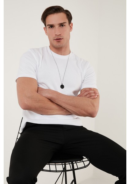 Pamuk Regular Fit Bisiklet Yaka T Shirt Erkek T Shirt 5902407