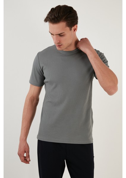 Pamuk Regular Fit Bisiklet Yaka T Shirt Erkek T Shirt 5902407 modelleri