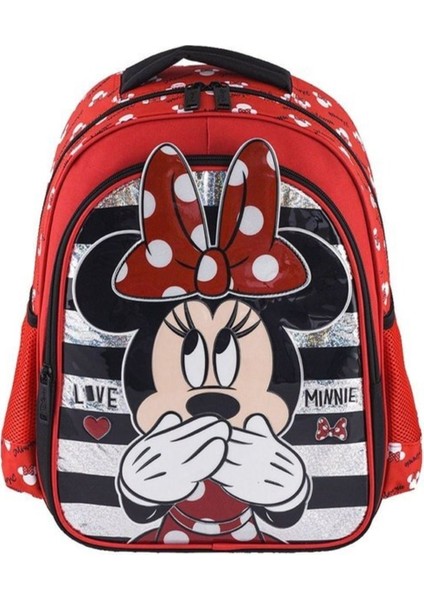 Minnie Ilkokul Sırt Çantası Due Iconic Forever 30 x 39 x 11 cm (5 Parça Set)