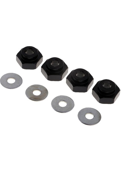2X4PCS Tekerlek Hex, 1/10 1/8 Rc Craıl 2 Için 12MM Ila 17MM Daha Uzun Kuplörleri Birleştirin 2 Pcs (Yurt Dışından)