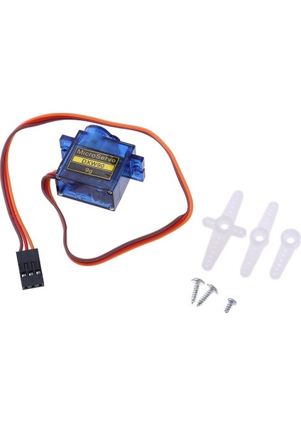 5x DXW90 9g Mikro Servo Motor Kiti Rc Robot Helikopter Uçak (Yurt Dışından)