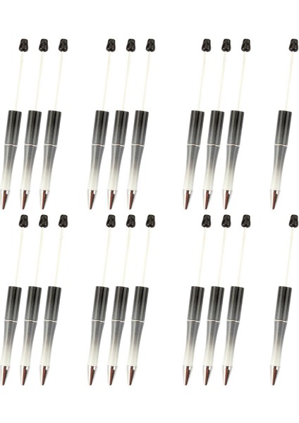 20X Boncuk Pens Rollerball Pen Beyaz Kalem Sınıf Kırtasiye Siyah (Yurt Dışından) indirimleri