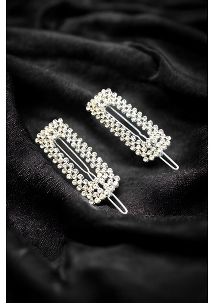 Yeni Trend 2 Adet Zirkon Taşlı Toka fiyatları