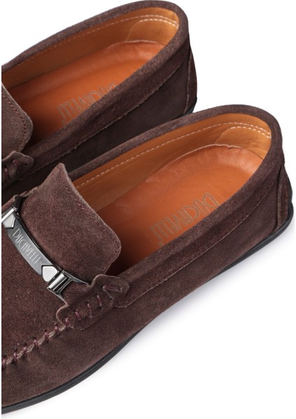 Halb Hakiki Deri Erkek Günlük Ayakkabı, Loafer Ayakkabı, Hafif Ayakkabı, Tokalı Loafer, Süet Ayakkabı fırsatları