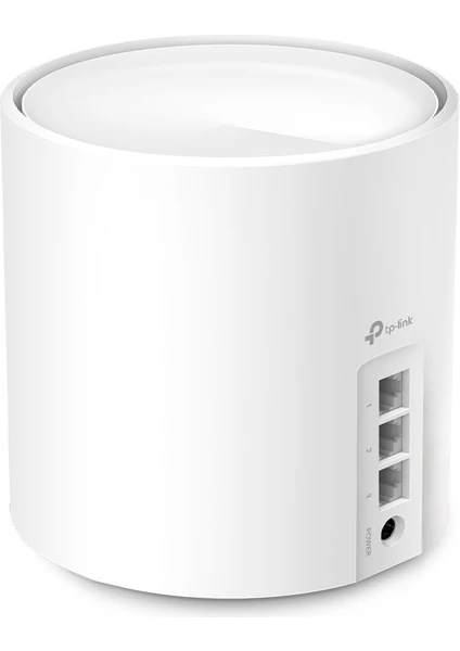 TP-Link Deco X50(1-pack), AX3000 Mbps, Yapay Zeka Desteği, Gigabit Portları, 150 Cihaza Kadar Bağlanılabilirlik,  230 m²'ye Kadar Kapsama, Mobil Uygulama ile Kolay Kurulum, Wi-Fi 6 Mesh Sistemi