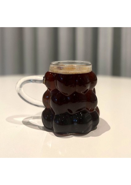 Borosilikat Kulplu Üzüm Bardak