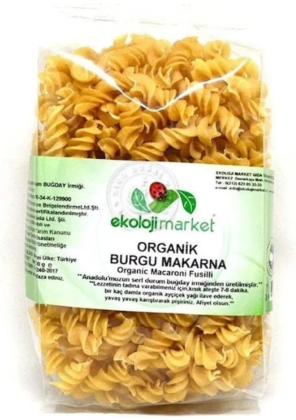 Burgu Makarna Vegan 300 gr