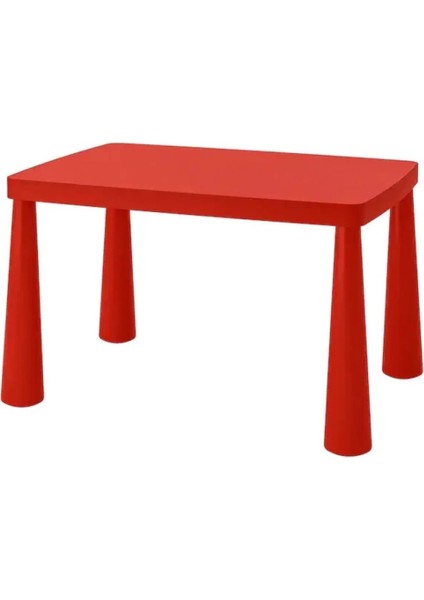 Mammut Kırmızı Çocuk Masası