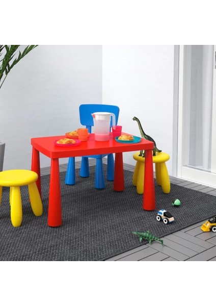 Mammut Kırmızı Çocuk Masası fiyatları