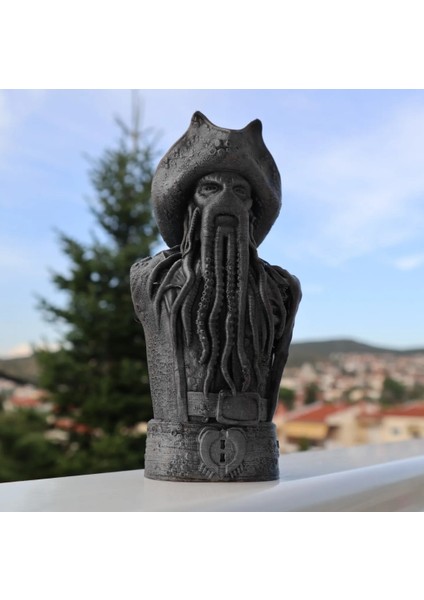 Davy Jones Uçan Hollandalı Karayip Korsanları Büst