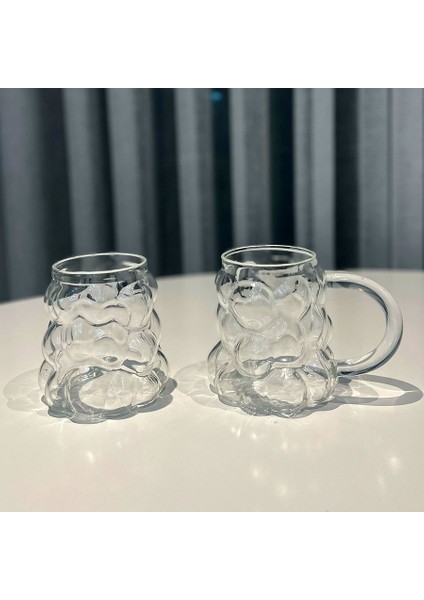 Sarp Home Borosilikat Üzüm Bardak + Borosilikat Kulplu Üzüm Bardak