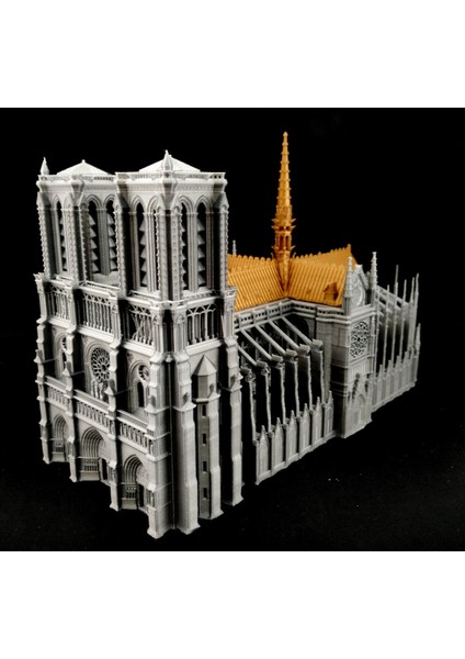 Notre Dame De Paris Katedral Biblo (Ultra Detaylı Büyük Boy)