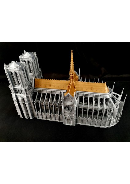 Notre Dame De Paris Katedral Biblo (Ultra Detaylı Büyük Boy)