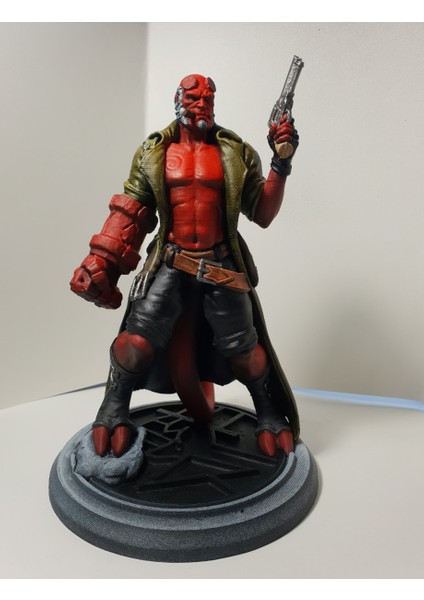 Turansoy Craft Hellboy Marvel Boyalı Figür 26 cm (Dev Boy)