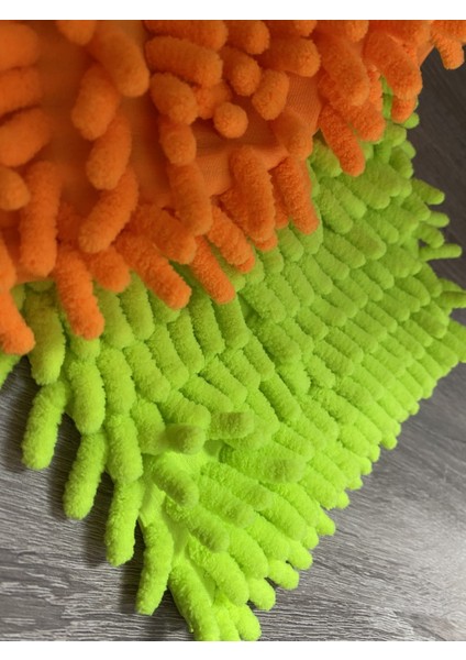 Makarna Mop Nemli Mop Paspas Ucu Geniş Temizleme Yüzeyi Toz Toplamya Uzun Parçalar 60 cm