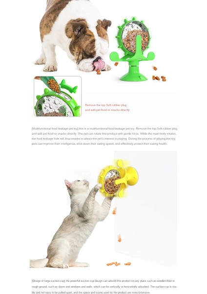 Dimute Yel Değirmeni Kedi Oyuncağı (Yurt Dışından)