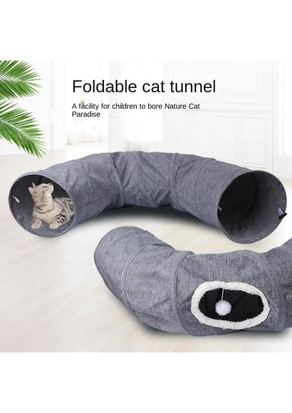 Çizilmeye Dayanıklı Katlanabilir Kedi Tüneli (Yurt Dışından) fiyatları