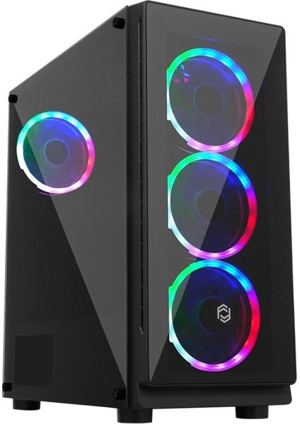 SLC-G7055 500W (4xdual-Ring Fan) Gaming Kasa