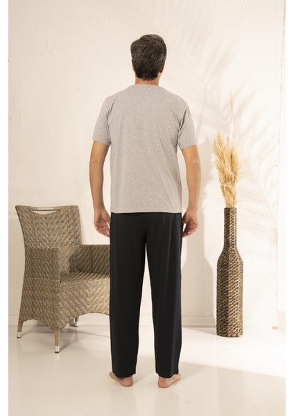 Erkek Kısa Kollu Active Baskılı Yazlık Penye Pijama Takımı fiyatları