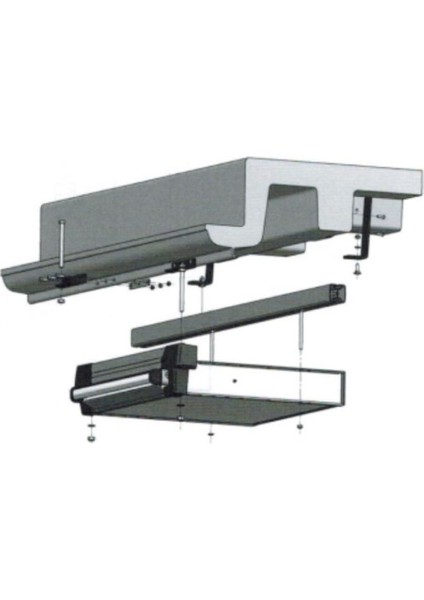 Thule Kızaklı Basamak V12 Sprinter 05/2006 Sonrası Montaj Seti
