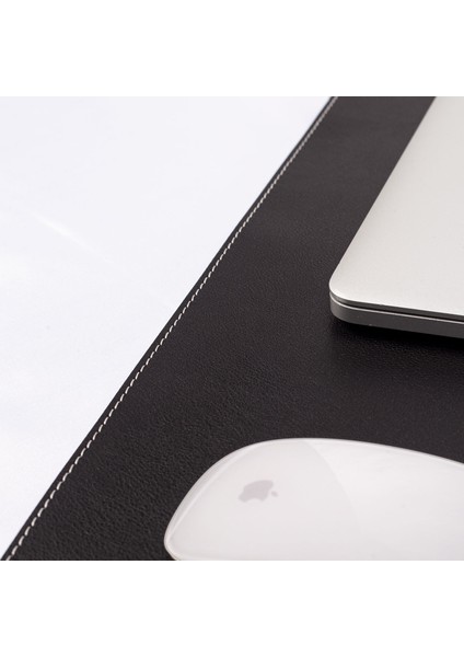 Siyah Pu Deri Ofis Masa Matı Laptop Sümen Takımı Geniş Mouse Pad modelleri