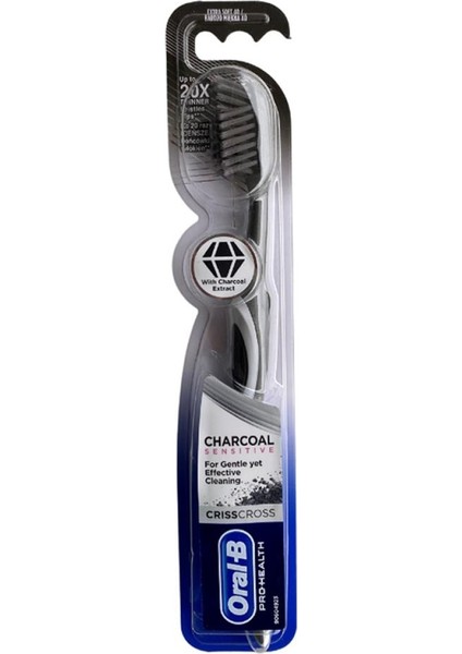 Oral B Diş Fırçası Charcoal Ekstra Yumuşak X 6 Adet