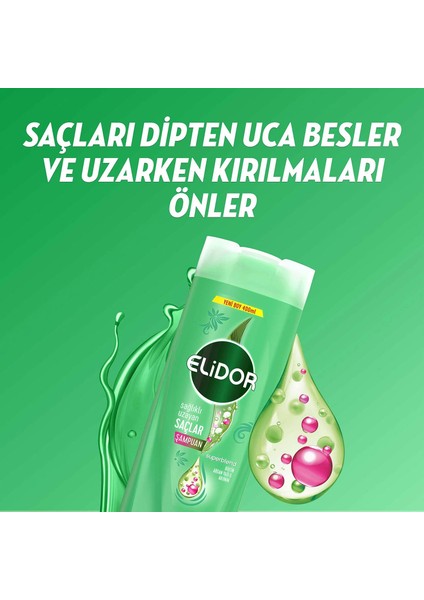 Superblend Saç Bakım Şampuanı Sağlıklı Uzayan Saçlar Biotin Argan Yağı Arjinin 400 ml