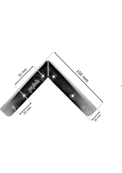 Rezene 15CM Krom Metal Mobilya, Dolap, Koltuk, Tv Ünitesi Ayakları - 4 Adet