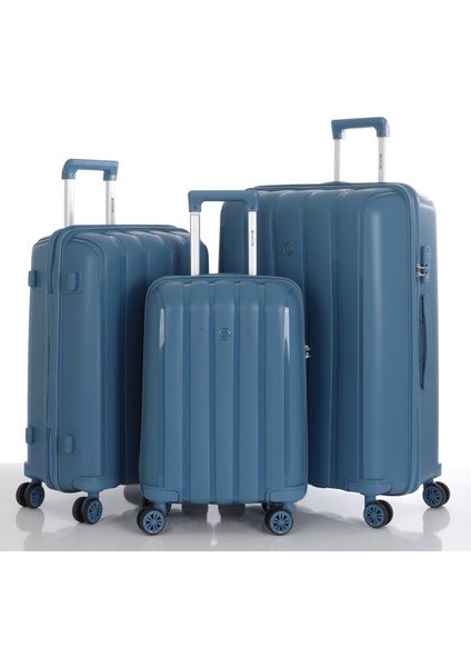 Üçlü Polipropilen Valiz Seti V305