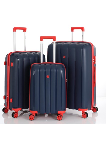 Üçlü Polipropilen Valiz Seti V305