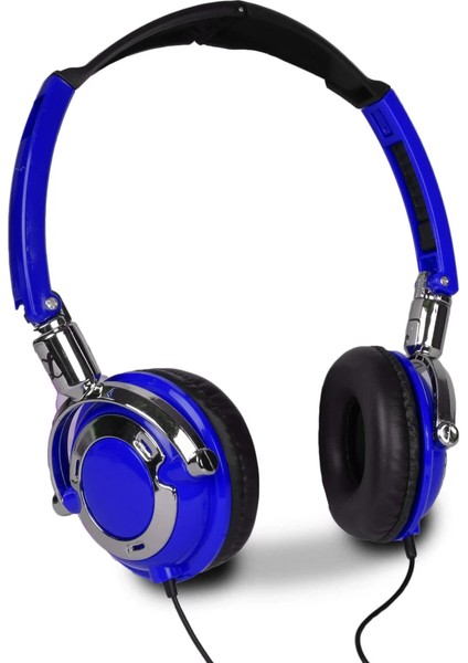 EL-1054C Kulaküstü Katlanabilir Mikrofonlu Bilgisayar Dj Profesyonel Kulaklık Çapraz Renkli 2 Adet fırsatları