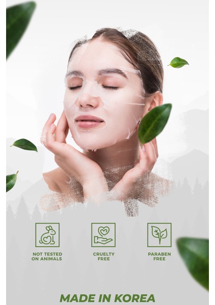 Aha-Bha-Pha Içeren Peeling Etkili Arındırıcı Yüz Maske Seti 5 Adet