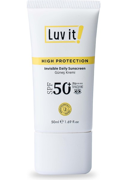 Luv it! SPF50+ Pa++++ Uva Uvb Yüksek Korumalı Leke Karşıtı Güneş Kremi 50 ml